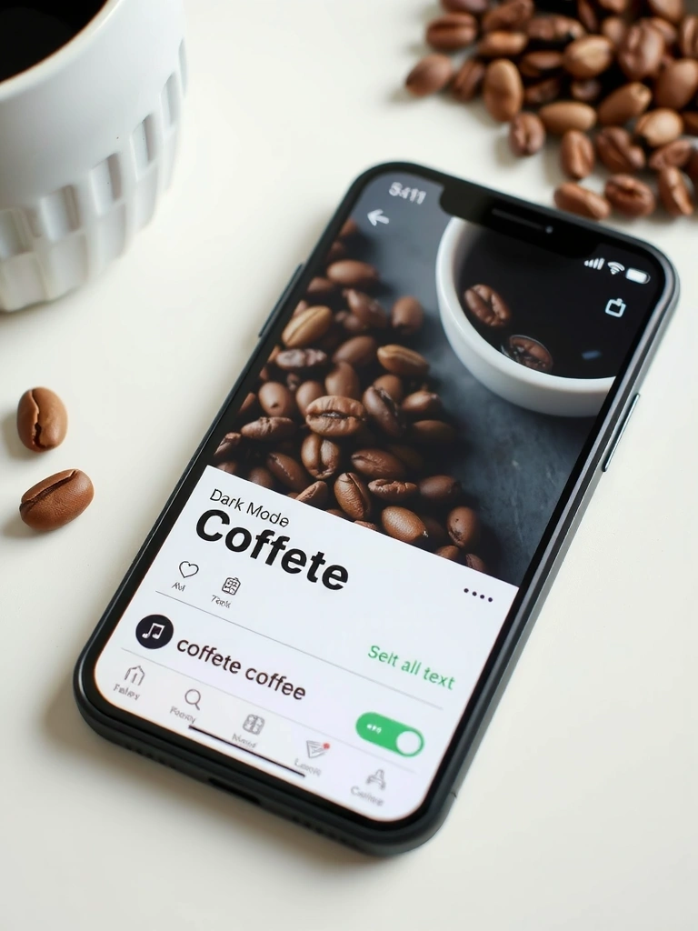 Cafe Grano Mobile Interface