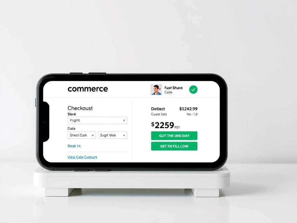 Mobile checkout flow