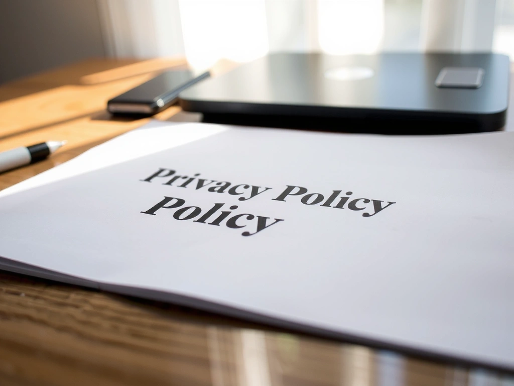 Privacy policy document detail
